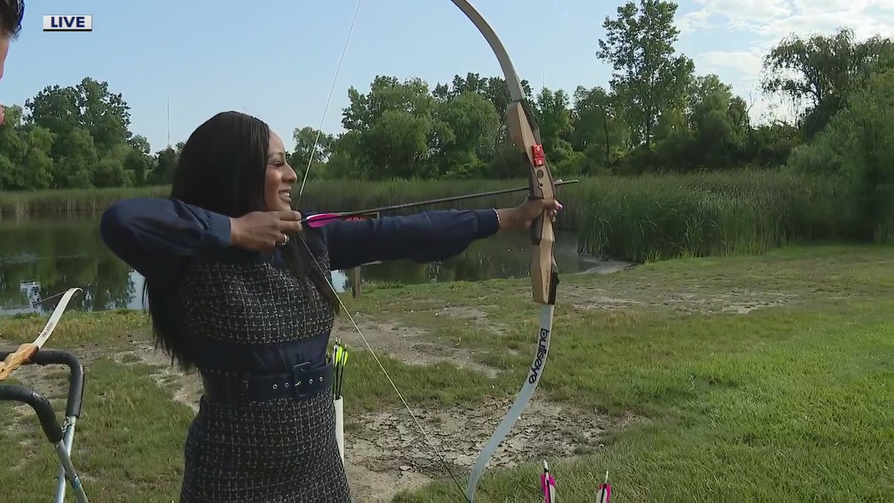 The Nine gets a lesson in archery from Rising Phoenix Archery: Part 2