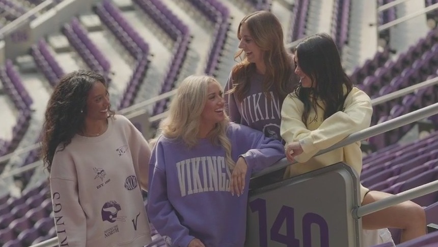 Skol spirit: Fan Girl Clothing Vikings collab comes to life