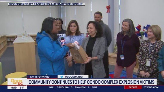 PAY IT FORWARD: Community assists victims of Gaithersburg condo complex explosion