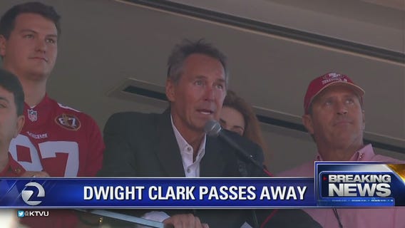 Report: 49ers legend Dwight Clark dies after battle with ALS
