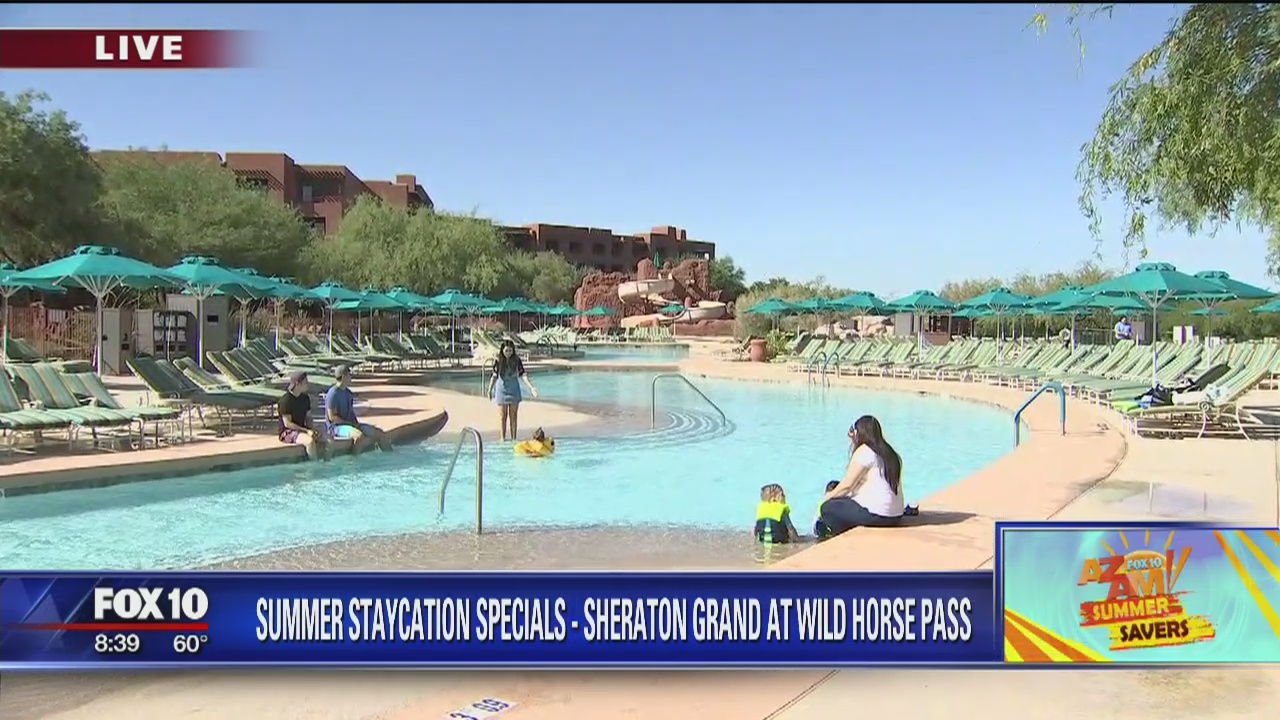 Cory's Corner: Summer staycation deals at Sheraton Grand at Wild Horse Pass