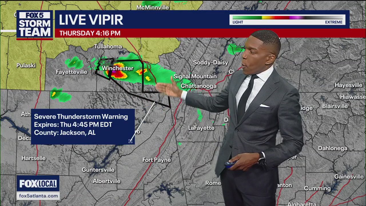 Thursday afternoon forecast