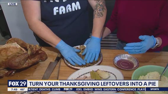 How to turn Thanksgiving leftovers into a pie