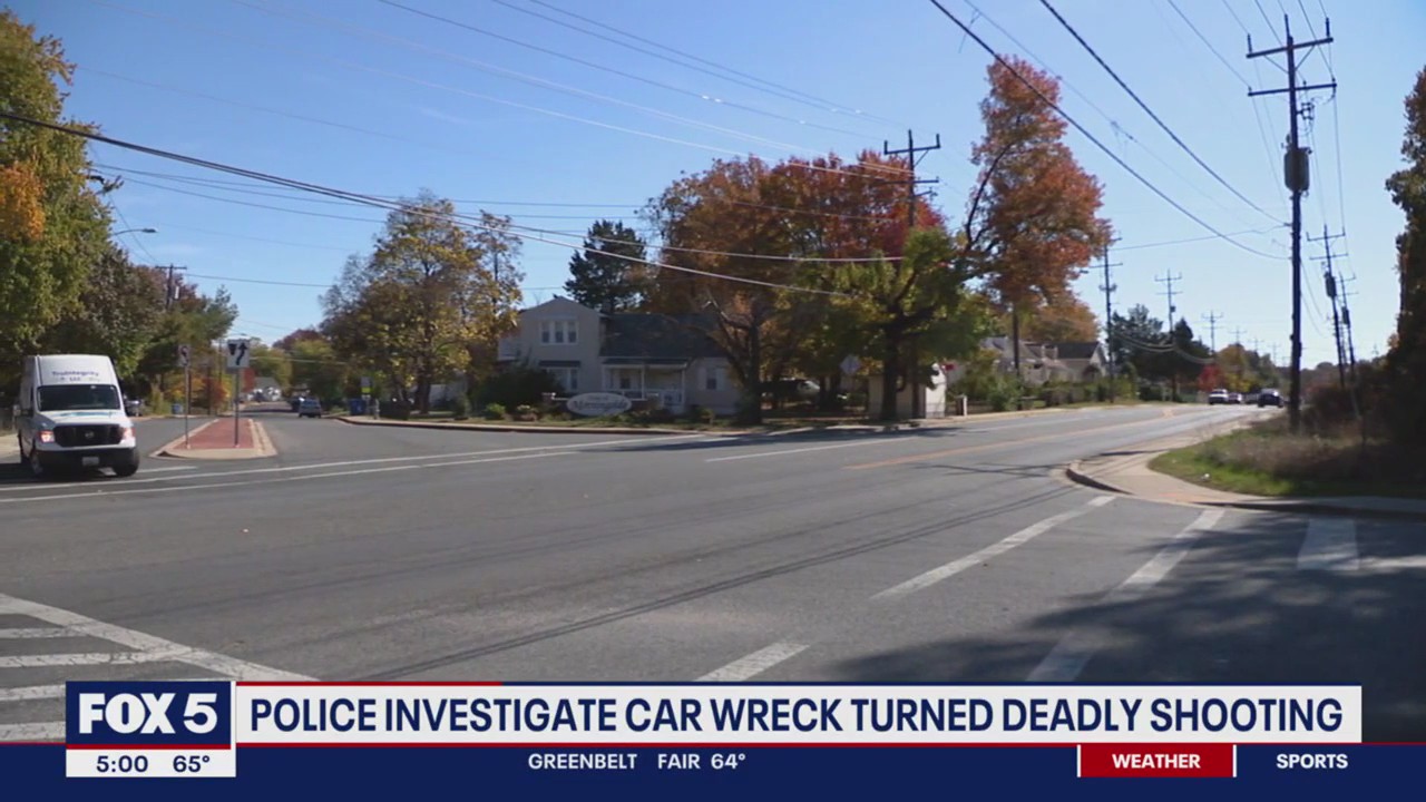 Car crash leads to fatal shooting in Prince George's County | FOX 5 DC