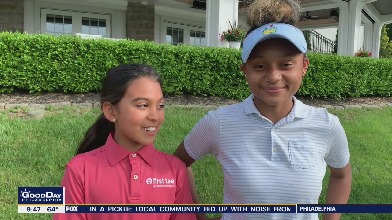 Local girls give a helping hand at First Tee charity event