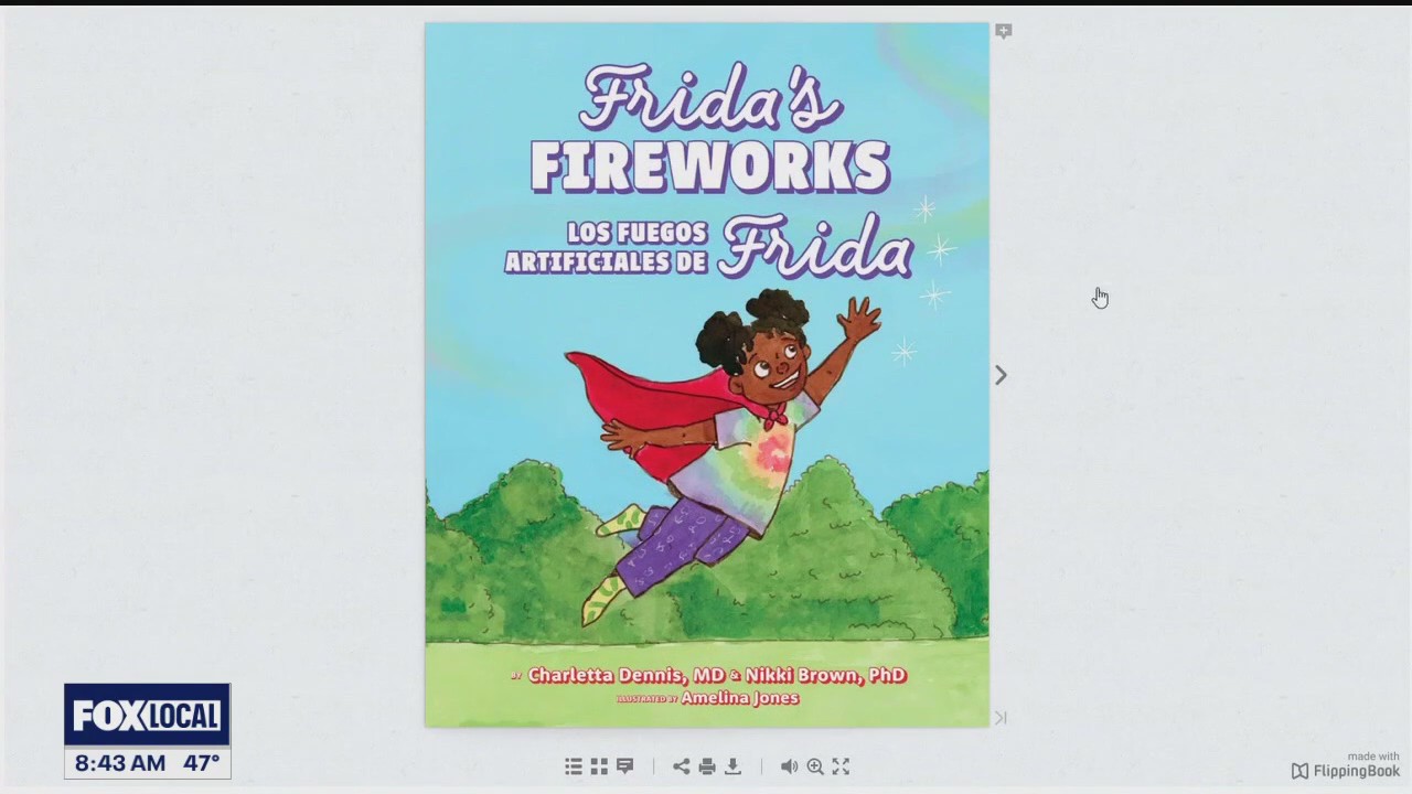 "Frida's Fireworks" helping kids understand the importance of mental health