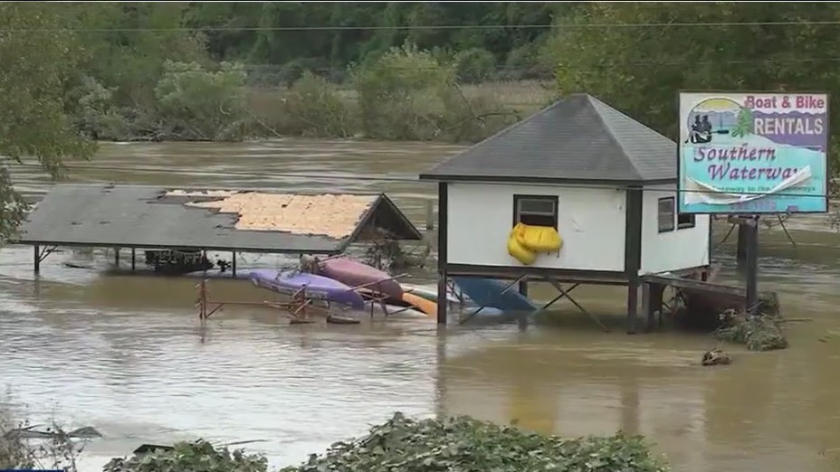 Hurricane Helene recovery in North Carolina