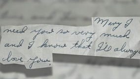 Decades old love letter found in toolbox