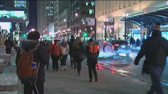 Dangerous cold blasts Chicago, wind chills expected to plummet