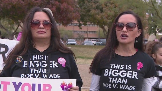 'Bigger Than Roe Women's March' held at Arizona Capitol