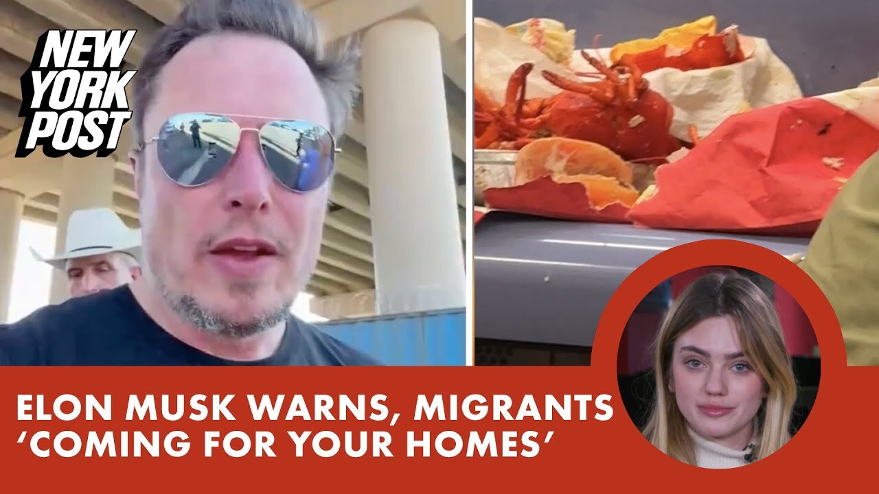 Musk said migrants 'will come for your homes'