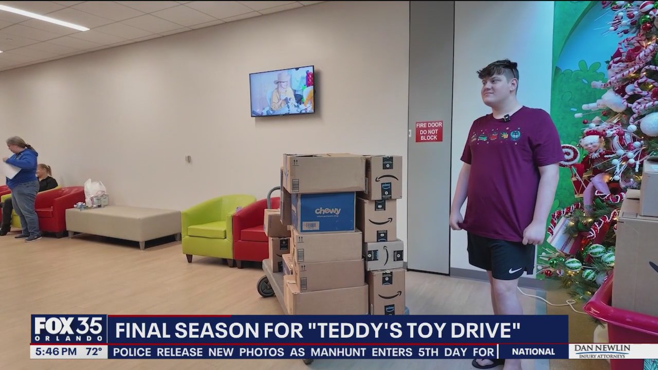 Teen’s holiday toy drive delivers hundreds of gifts to children