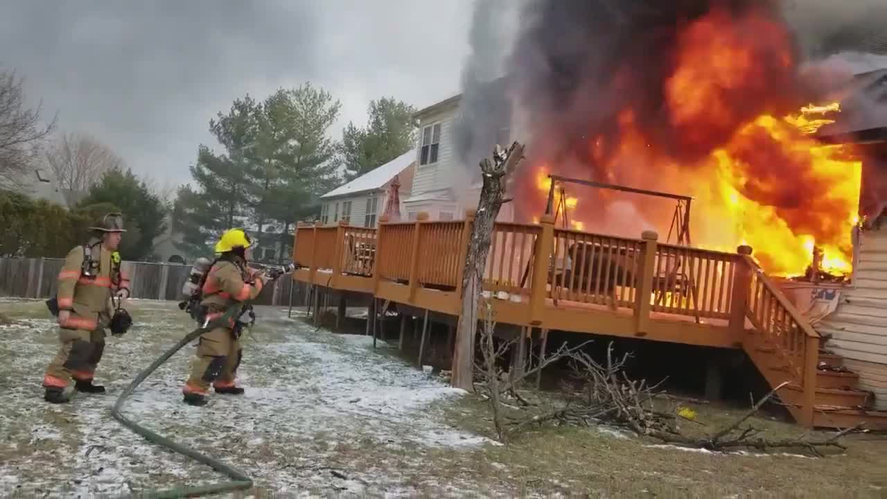 Fire destroys Potomac home, Montgomery Co. fire investigating