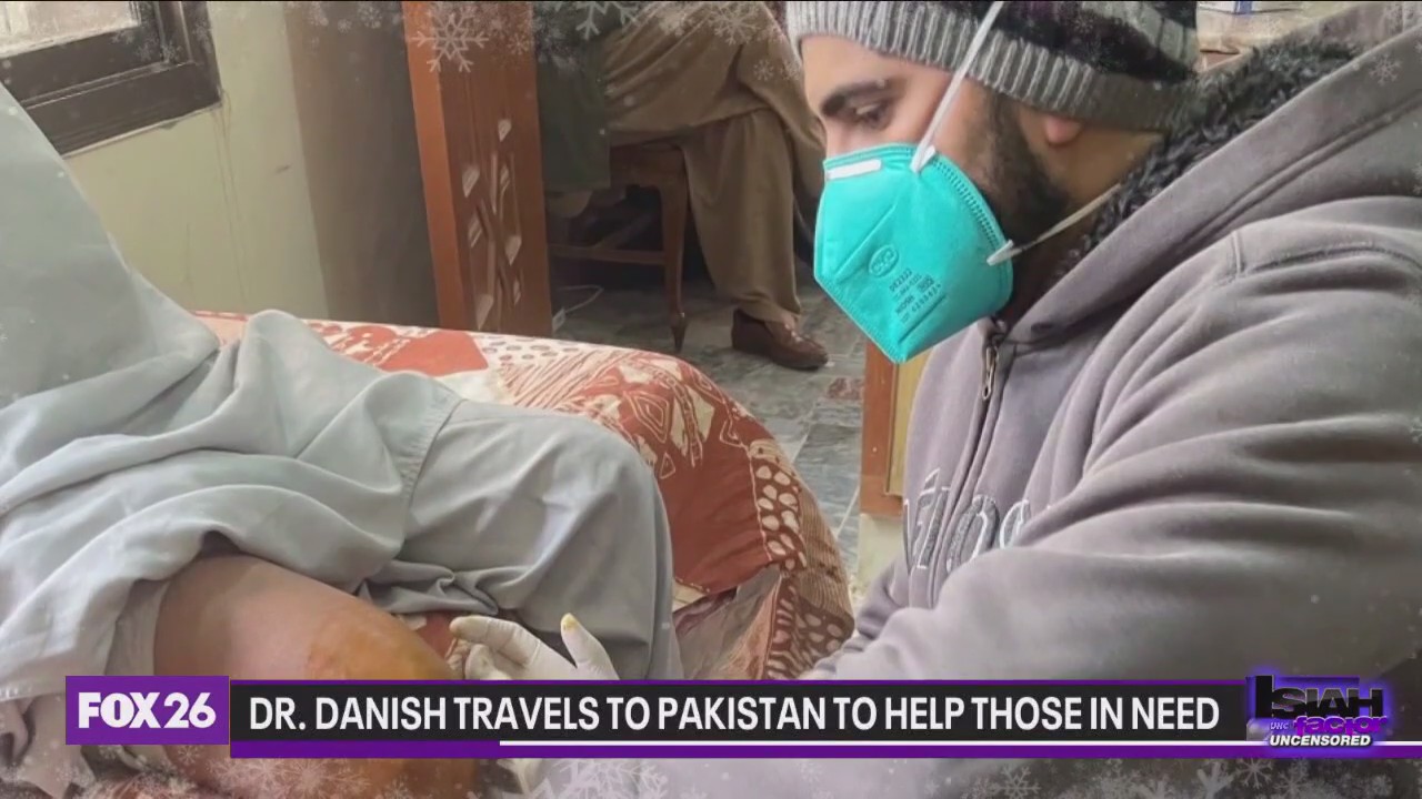 Dr. Danish Ali travels to Pakistan to help those in need