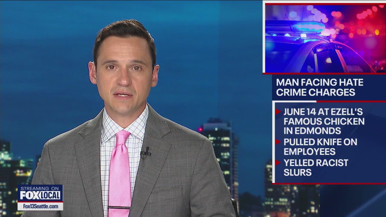 WA man faces hate crime charges after knife attack in Edmonds | FOX 13 ...