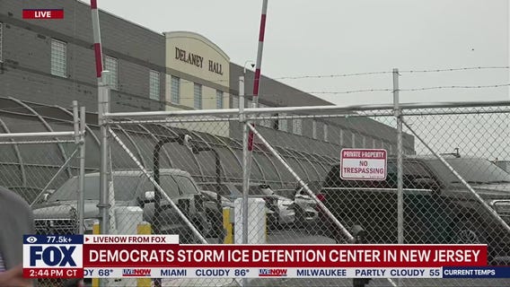 Newark mayor arrested during ICE facility protest