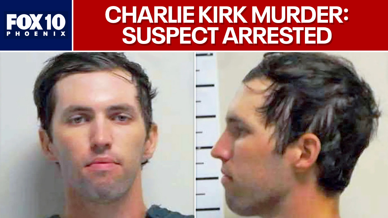 Charlie Kirk murder: Tyler Robinson arrested