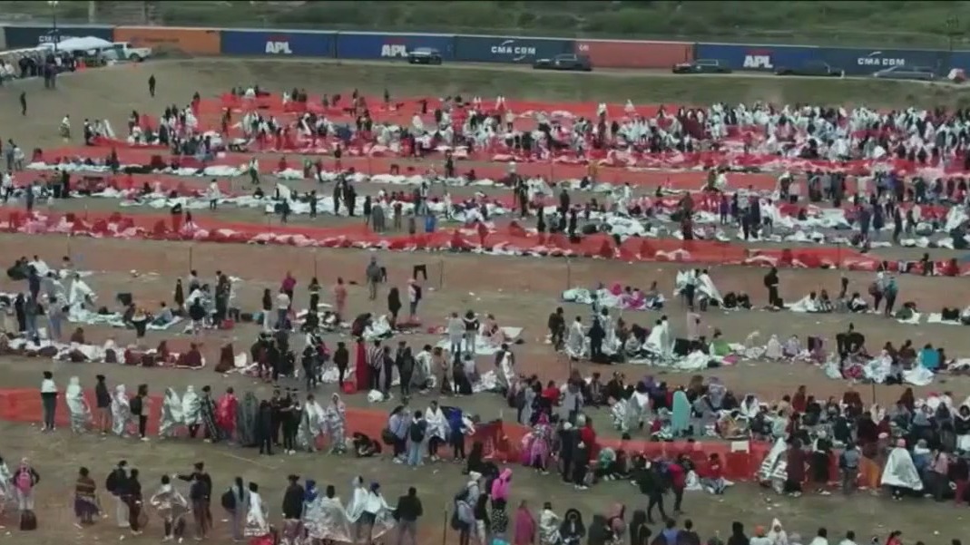 House Republicans rally at southern border amid migrant crisis