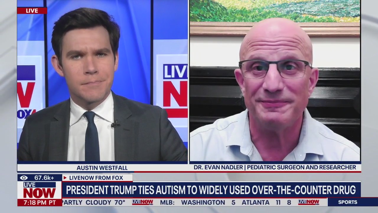 Pres. Trump ties autism to over-the-counter drug