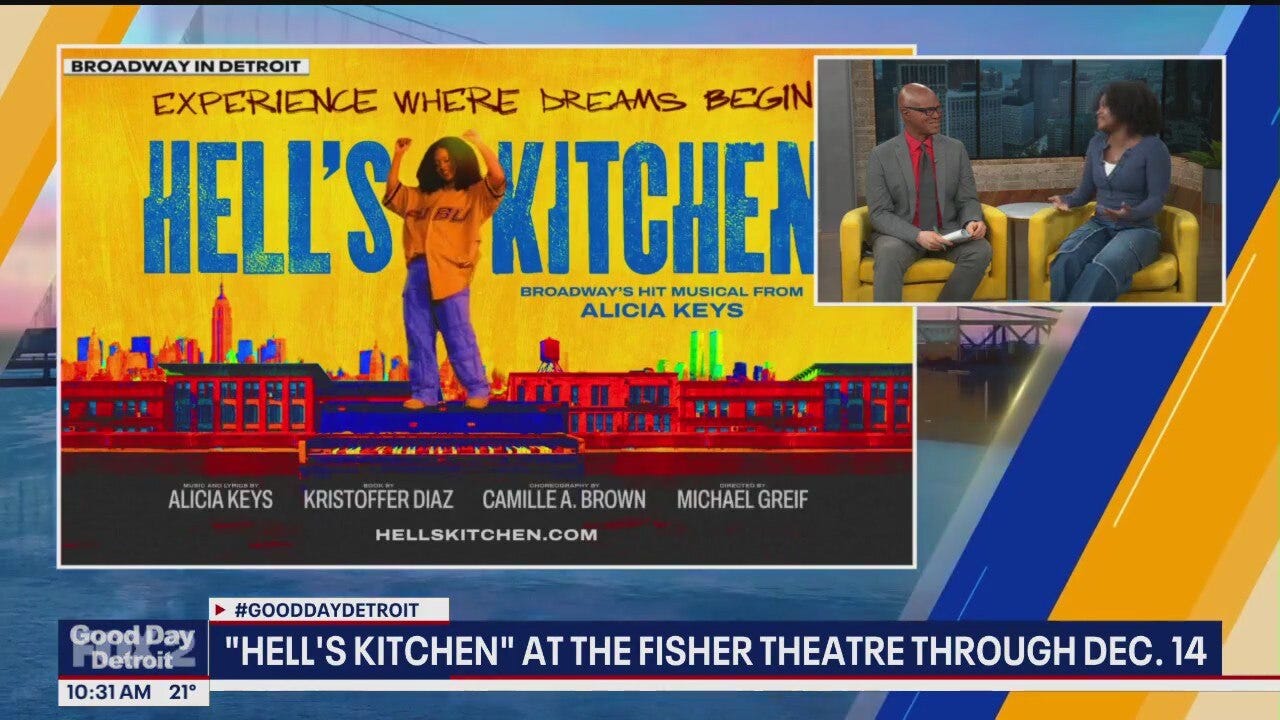 "Hell's Kitchen" is at the Fisher Theatre through December 14