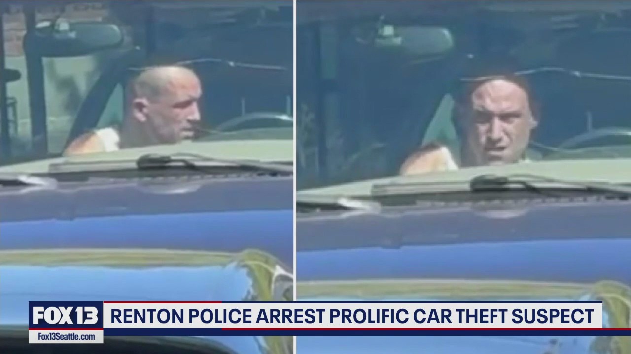Renton Police arrest prolific car theft suspect | FOX 13 Seattle