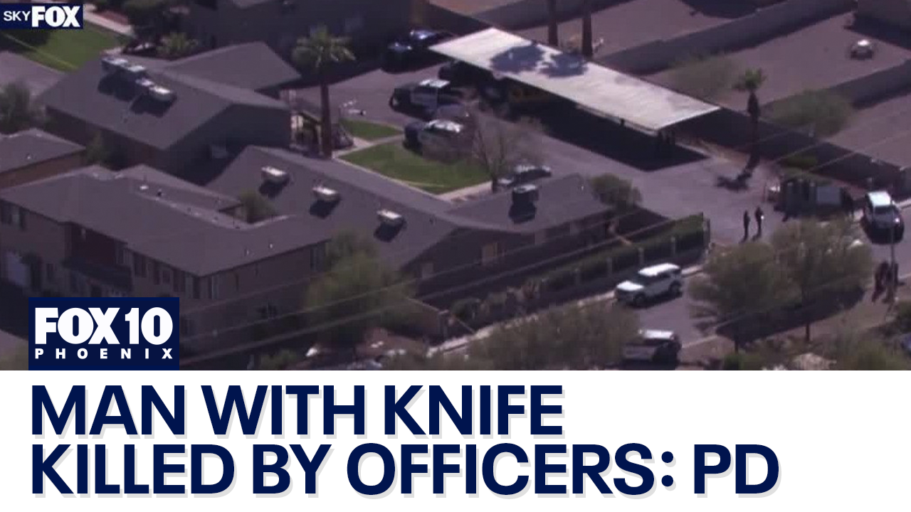 Knife-wielding man shot, killed by Chandler officers, PD says