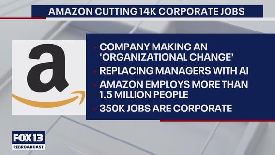 Amazon cutting 14k corporate jobs
