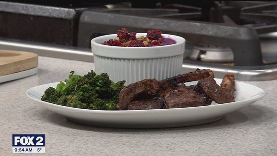 Making glazed lamb chops with Forte Meals