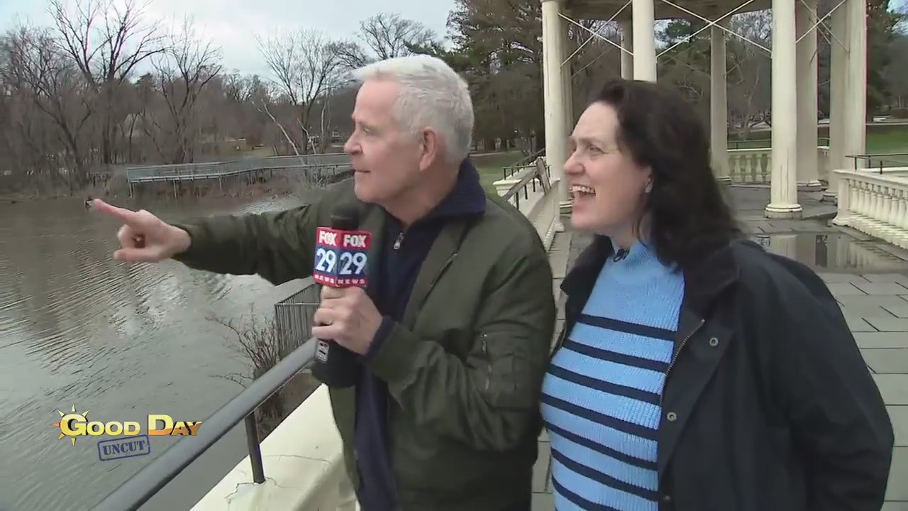 Good Day Uncut: Mike Jerrick sneak preview of the relighting of Boathouse Row