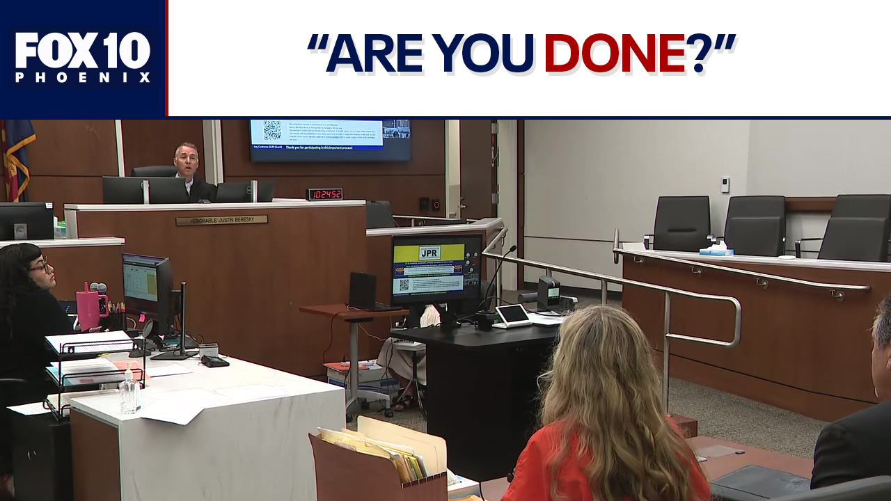 Judge asks Lori Vallow Daybell 'are you done?'