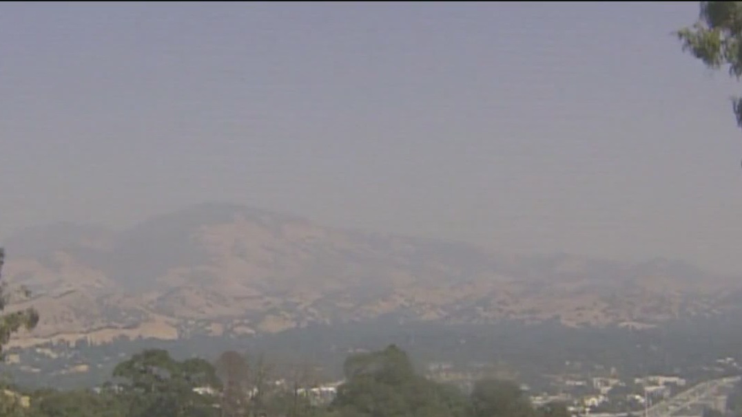 Bay Area air quality drops amid wildfires