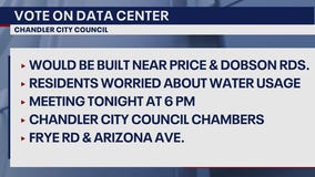 Chandler to vote on controversial data center project
