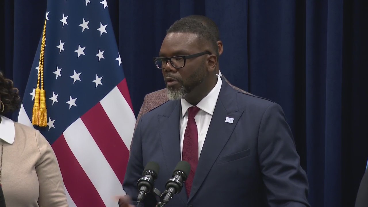 Johnson speaks after City Council meeting