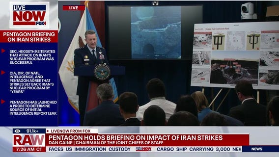 Pentagon says Iran nuclear plant was dismantled