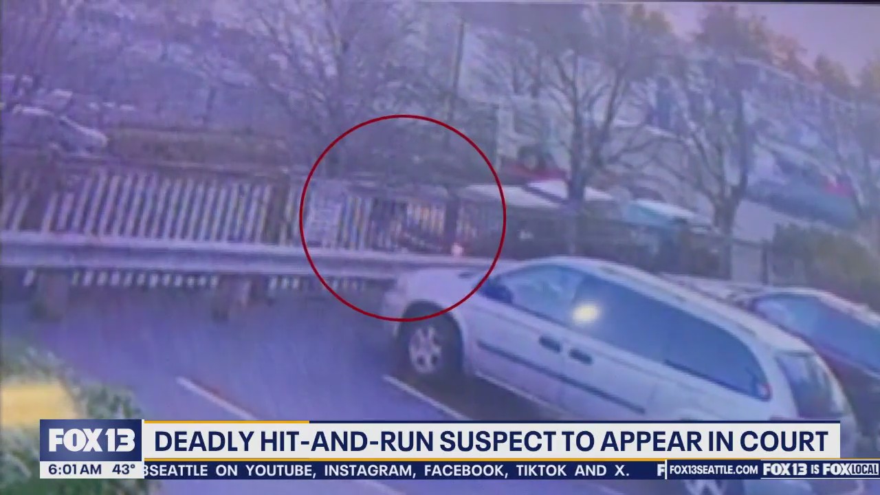 Deadly Seattle hit-and-run suspect to appear in court