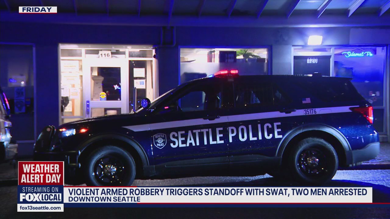 Seattle Police, SWAT arrest two suspects in Seattle apartment robbery