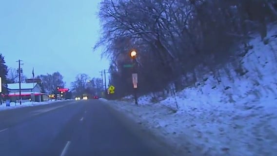Overnight snow causing slick spots for morning commute