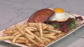 The views and food at Overstory Rooftop Bar