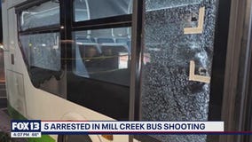 Five arrested in connection with Mill Creek bus station shooting