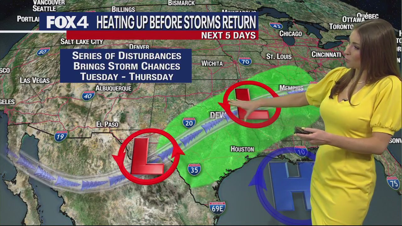 Dallas weather: May 19 morning forecast
