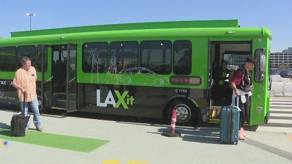 LAX adding more shuttles; separate lanes for Uber, Lyft
