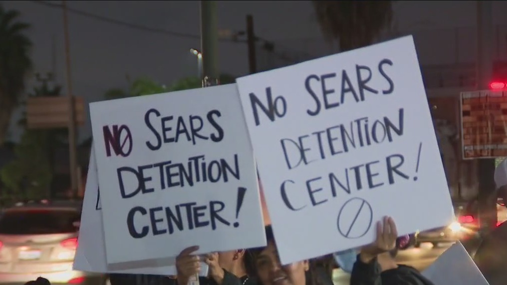 Protest over homeless campus development project