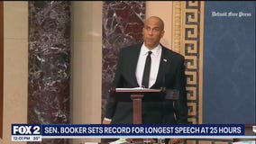 25 hours: Sen. Booker sets record for longest speech