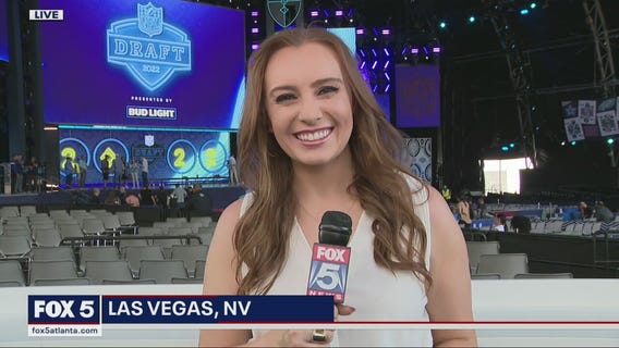 Stage being set for the NFL Draft in Las Vegas