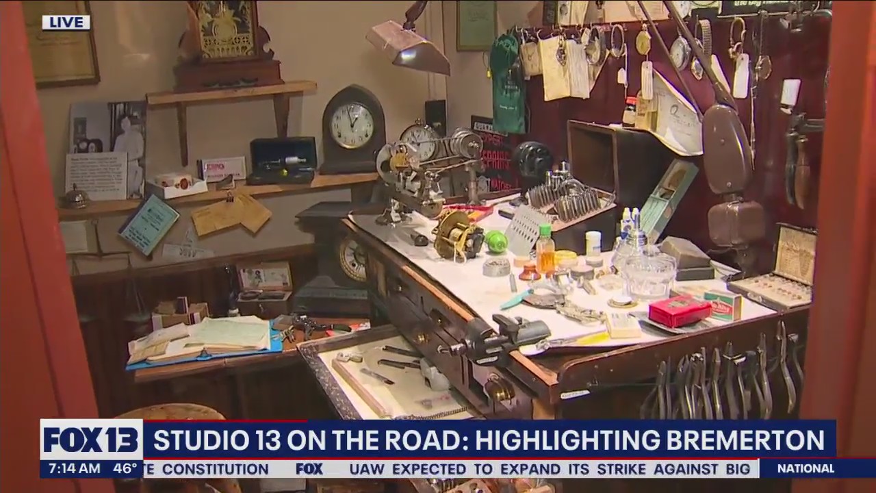 Good Day Seattle visits Kitsap History Museum