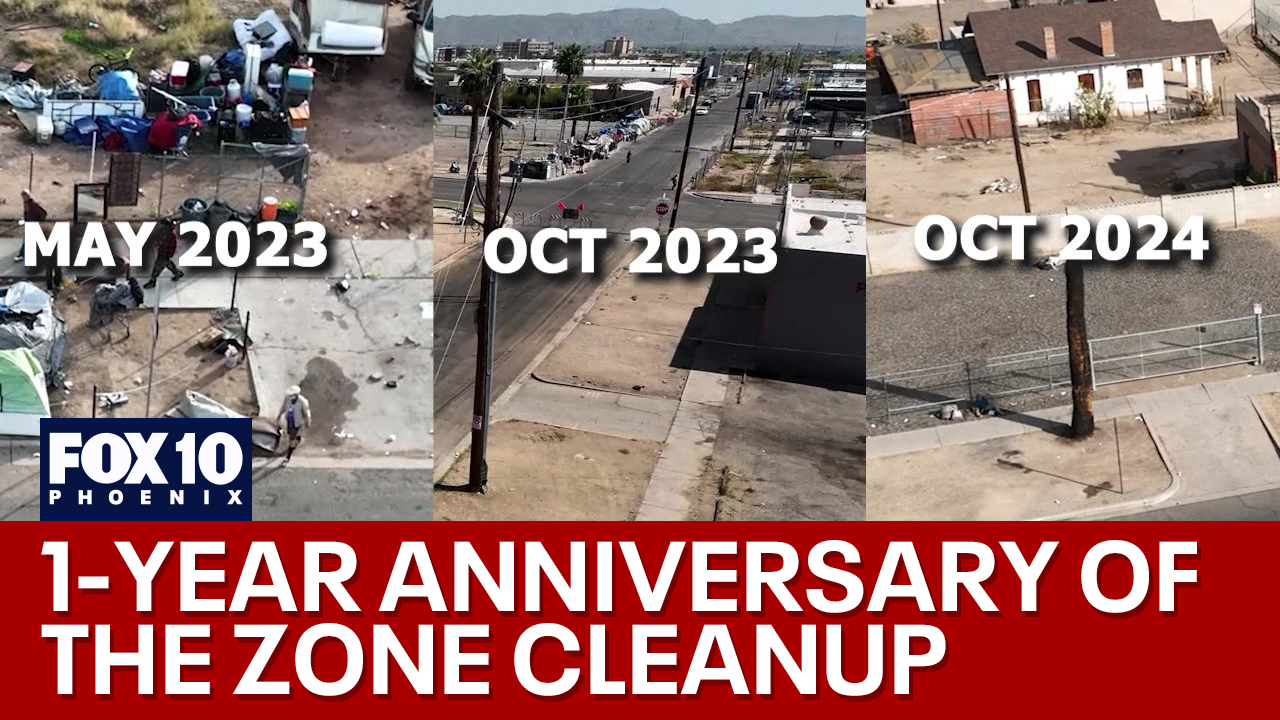 The Zone cleanup anniversary shows major improvement