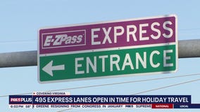 495 express lanes open in time for holiday travel