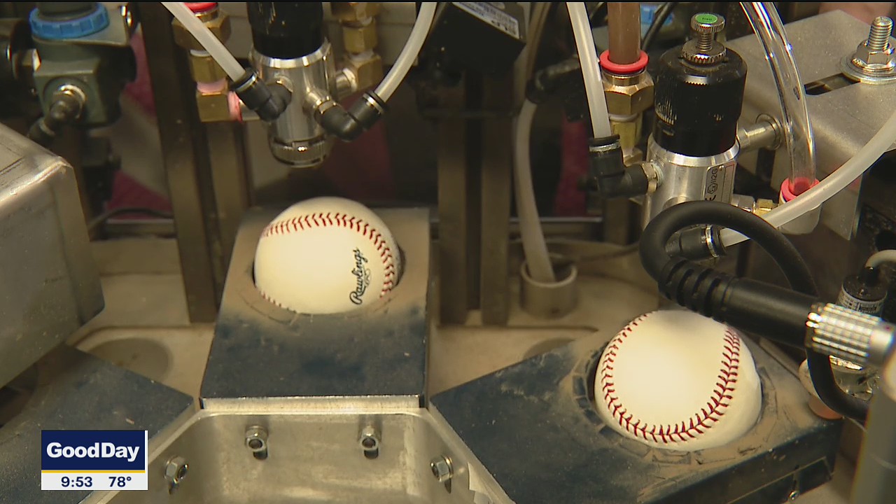 North Texas company's machine uniformly rubs mud on baseballs