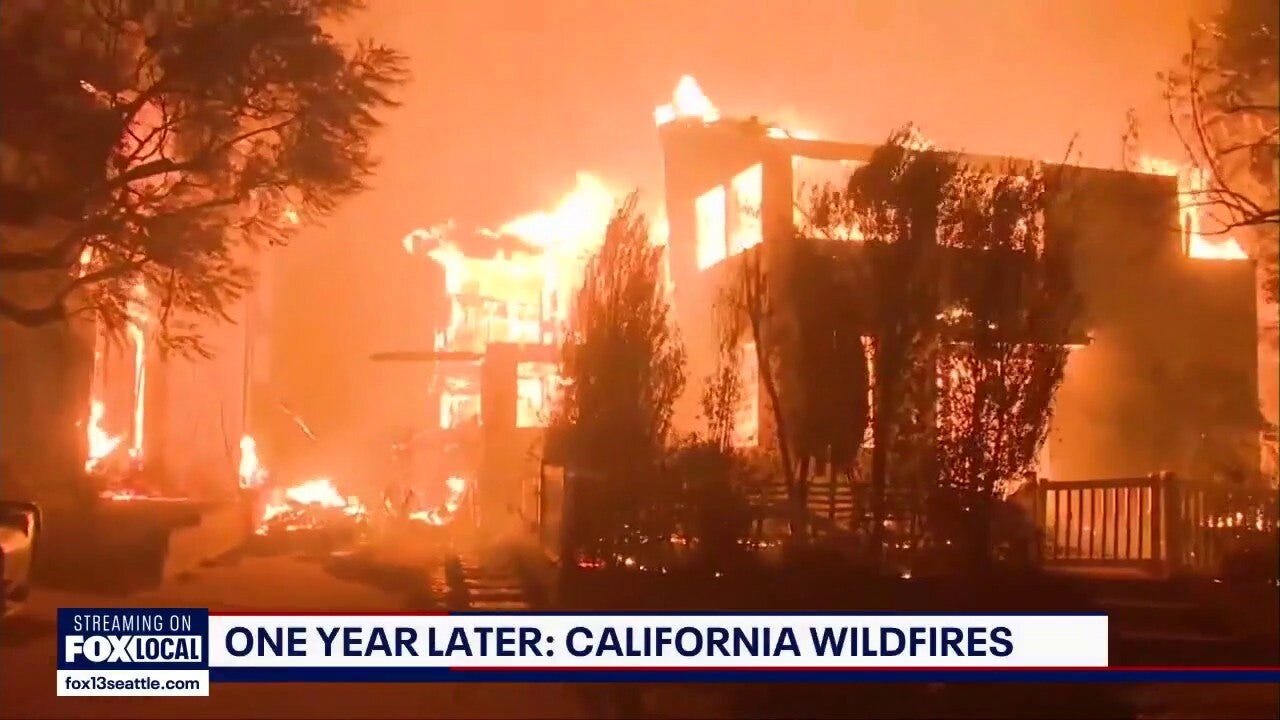 California wildfires: A look back 1 year later