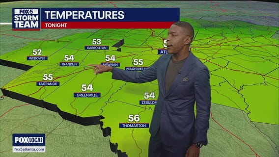 Friday midday forecast